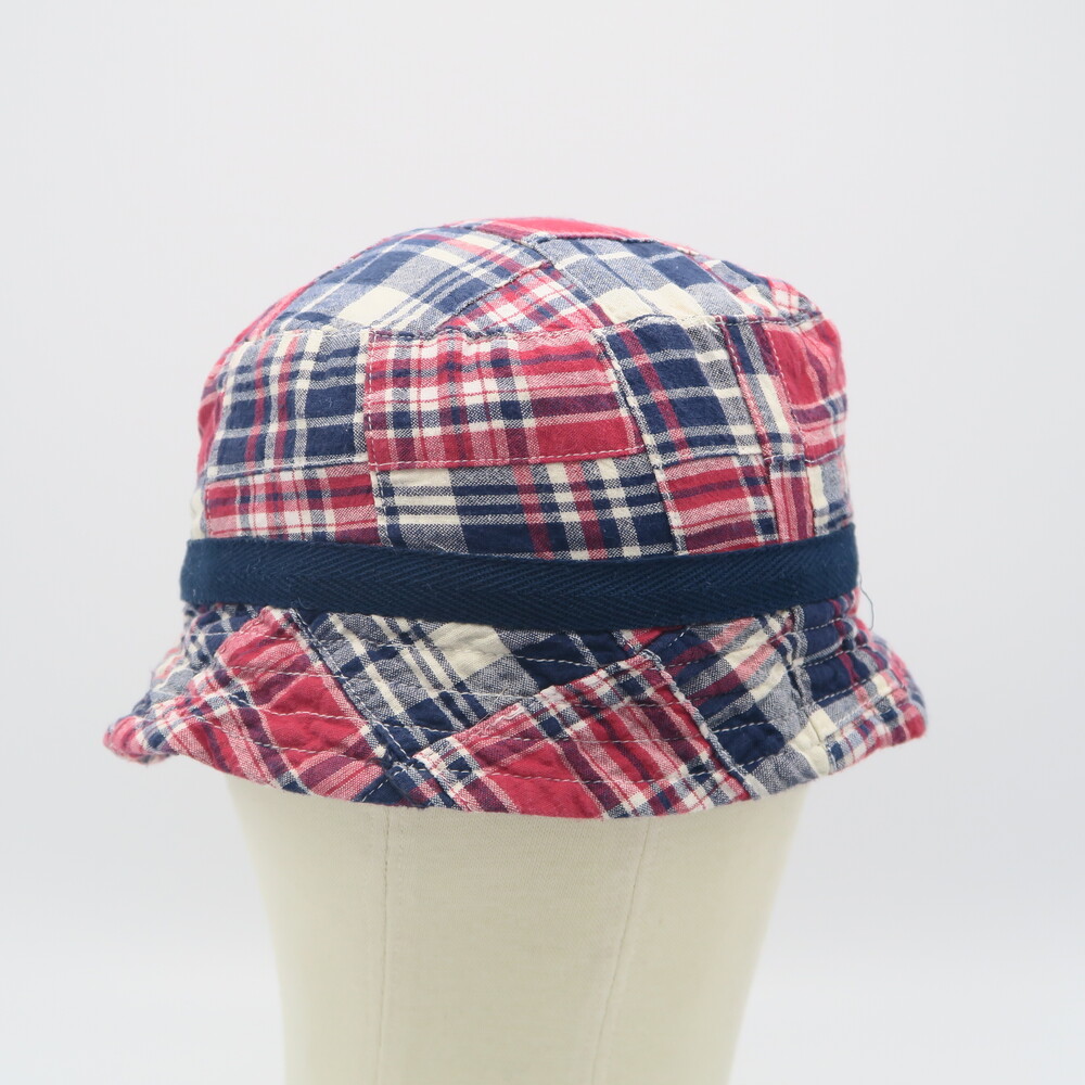 Unknown Brand Boys Red | Navy | Plaid Hat size: 3T